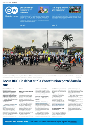 Cover of Deutsche Welle (French Edition)