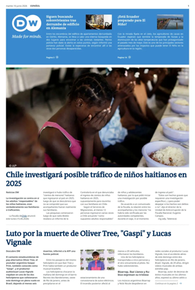 Cover of Deutsche Welle (Spanish edition)