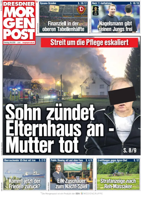 Cover of Dresdner Morgenpost