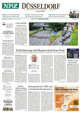 Cover of Neue Rhein Zeitung (Dusseldorf)