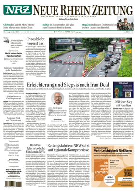 Cover of Neue Rhein Zeitung (Emmerich and Kleve)