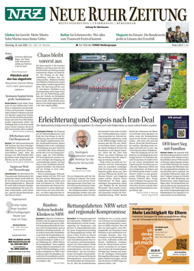 Cover of Neue Rhein Zeitung (Oberhausen)
