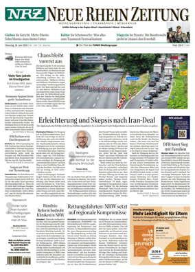 Cover of Neue Rhein Zeitung (Wesel)