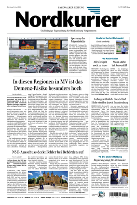 Cover of Pasewalker Zeitung