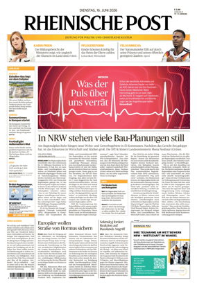 Cover of Rheinische Post Krefeld Kempen