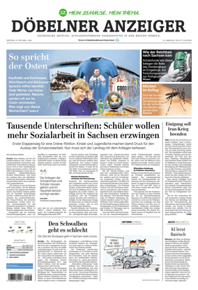 Cover of Sachsische Zeitung (Dobeln)
