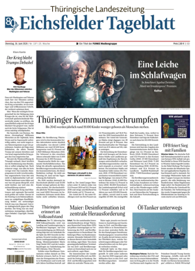 Cover of Thuringische Landeszeitung (Eichsfeld)