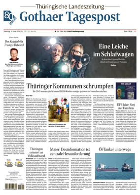 Cover of Thuringische Landeszeitung (Gotha)