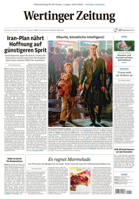 Cover of Wertinger Zeitung