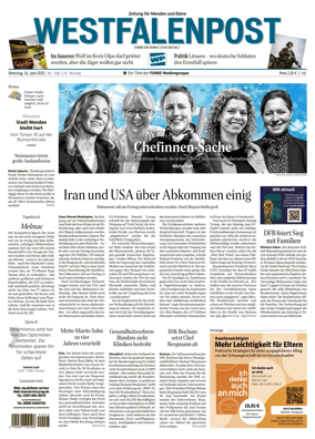 Cover of Westfalenpost (Balve)