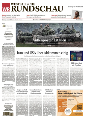 Cover of Westfalische Rundschau (Dortmund-Sud II)