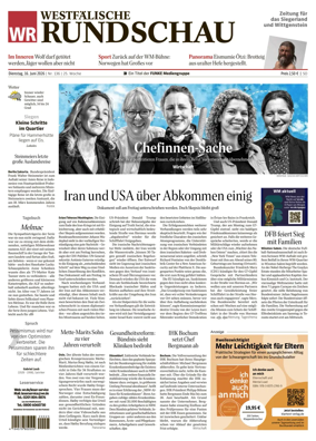 Cover of Westfalische Rundschau (Siegen)