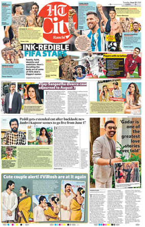 Cover of Hindustan Times (Ranchi) - Live