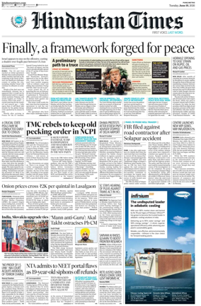 Cover of Hindustan Times ST (Pune)