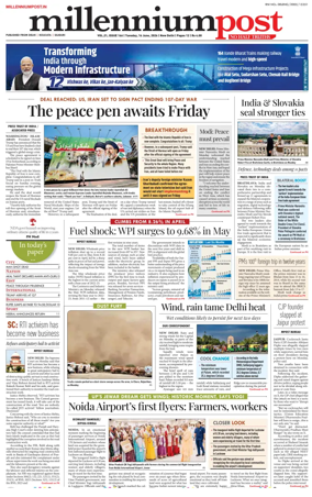 Cover of Millennium Post