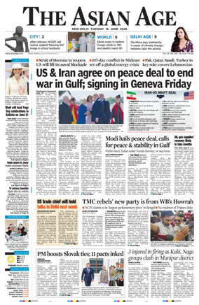 Cover of The Asian Age