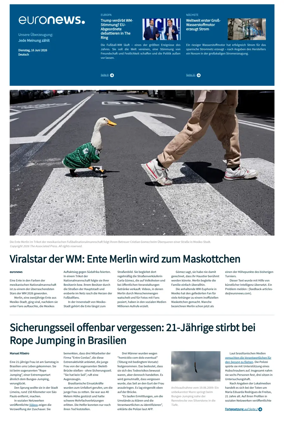 Cover of Euronews (German Edition)