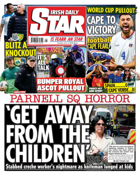 Cover of Irish Daily Star