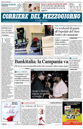 Cover of Corriere del Mezzogiorno (Campania)
