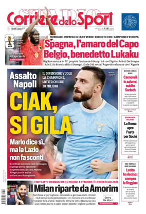 Cover of Corriere dello Sport (Campania)
