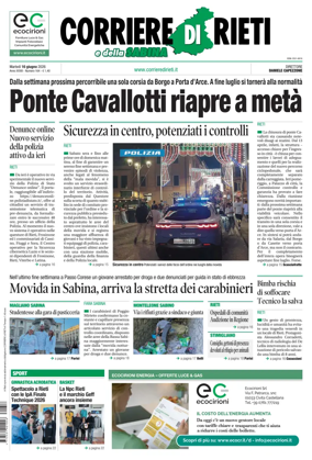 Cover of Corriere di Rieti