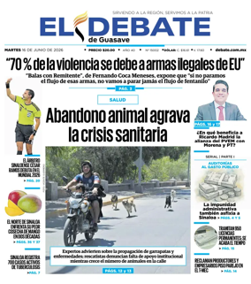 Cover of El Debate de Guasave