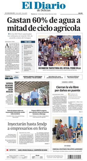 Cover of El Diario de Delicias