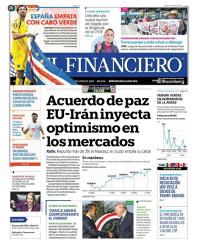 Cover of El Financiero