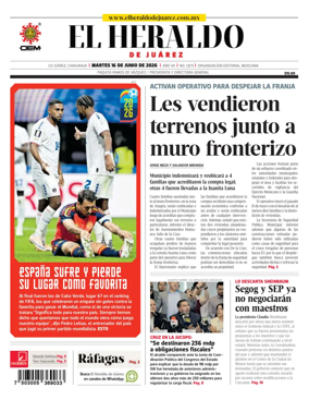 Cover of El Heraldo de Juarez