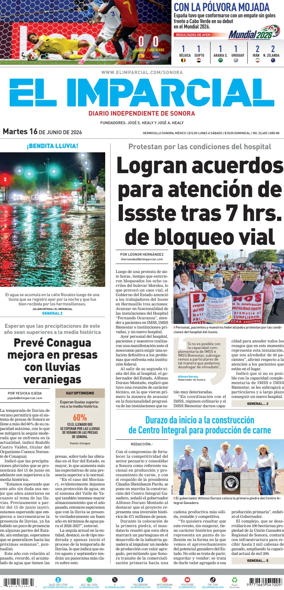 Cover of El Imparcial