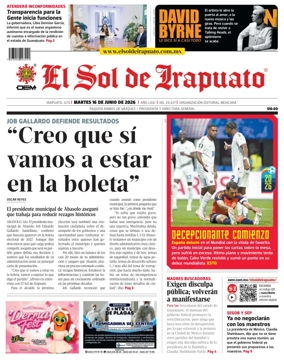 Cover of El Sol de Irapuato