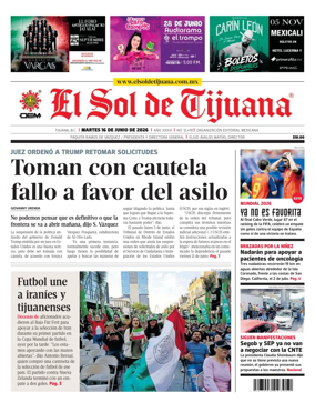 Cover of El Sol de Tijuana