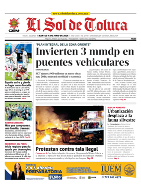 Cover of El Sol de Toluca