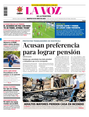Cover of La Voz de la Frontera