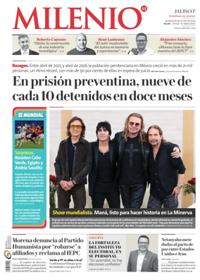 Cover of Milenio Jalisco