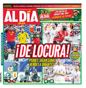 Cover of Periodico Al Dia (Celaya)