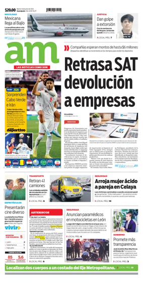 Cover of Periodico AM (Leon)