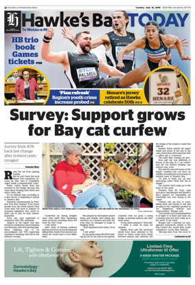 Cover of Hawke's Bay Today