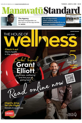 Cover of Manawatu Standard