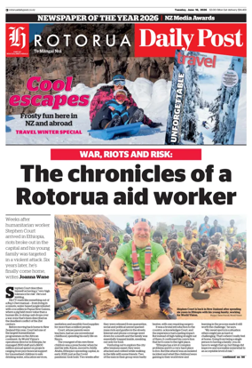 Cover of Rotorua Daily Post
