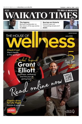 Cover of Waikato Times