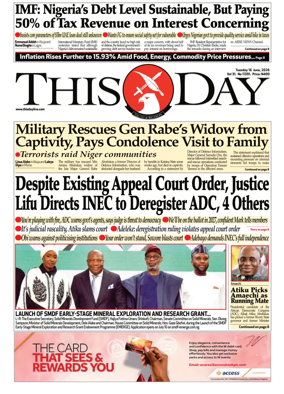 Cover of THISDAY