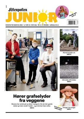 Cover of Aftenposten Junior