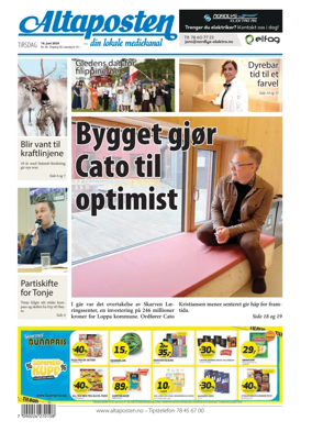 Cover of Altaposten