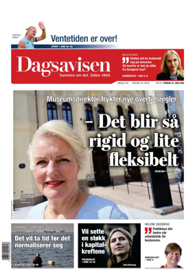 Cover of Dagsavisen