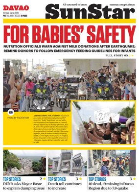 Cover of Sun.Star Davao