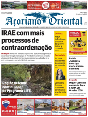 Cover of Acoriano Oriental