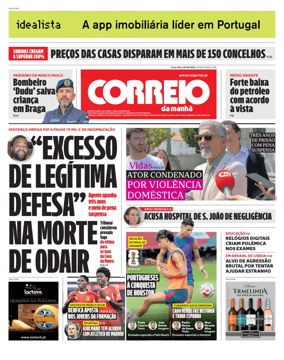 Cover of Correio da Manha