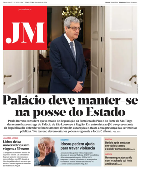 Cover of Jornal Madeira