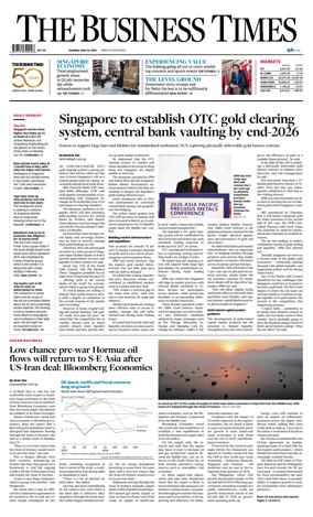 Cover of The Business Times